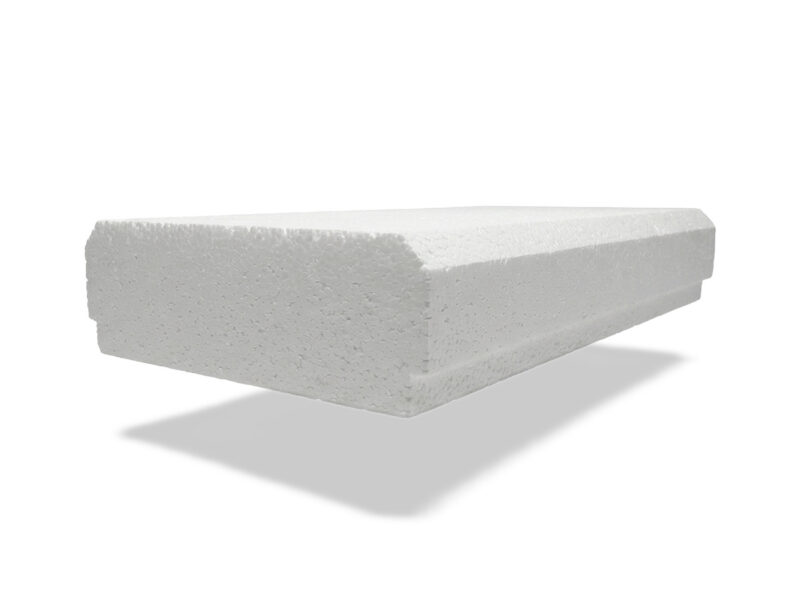 Bovedilla de Poliestireno 20x60x123 cm - Densidad 8