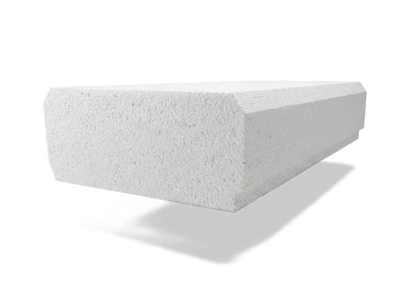 Bovedilla de Poliestireno 25x60x123 cm - Densidad 16