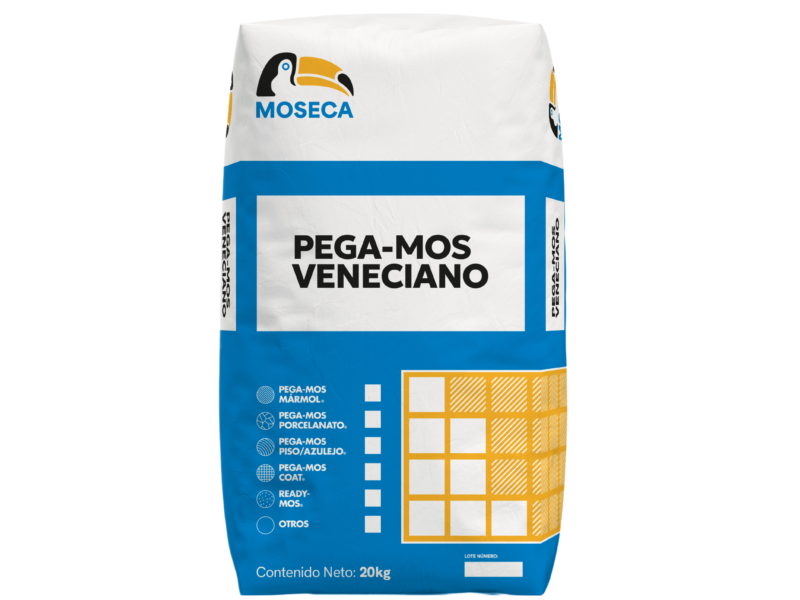 Saco de adhesivo para mosaico veneciano en albercas Pega-Mos